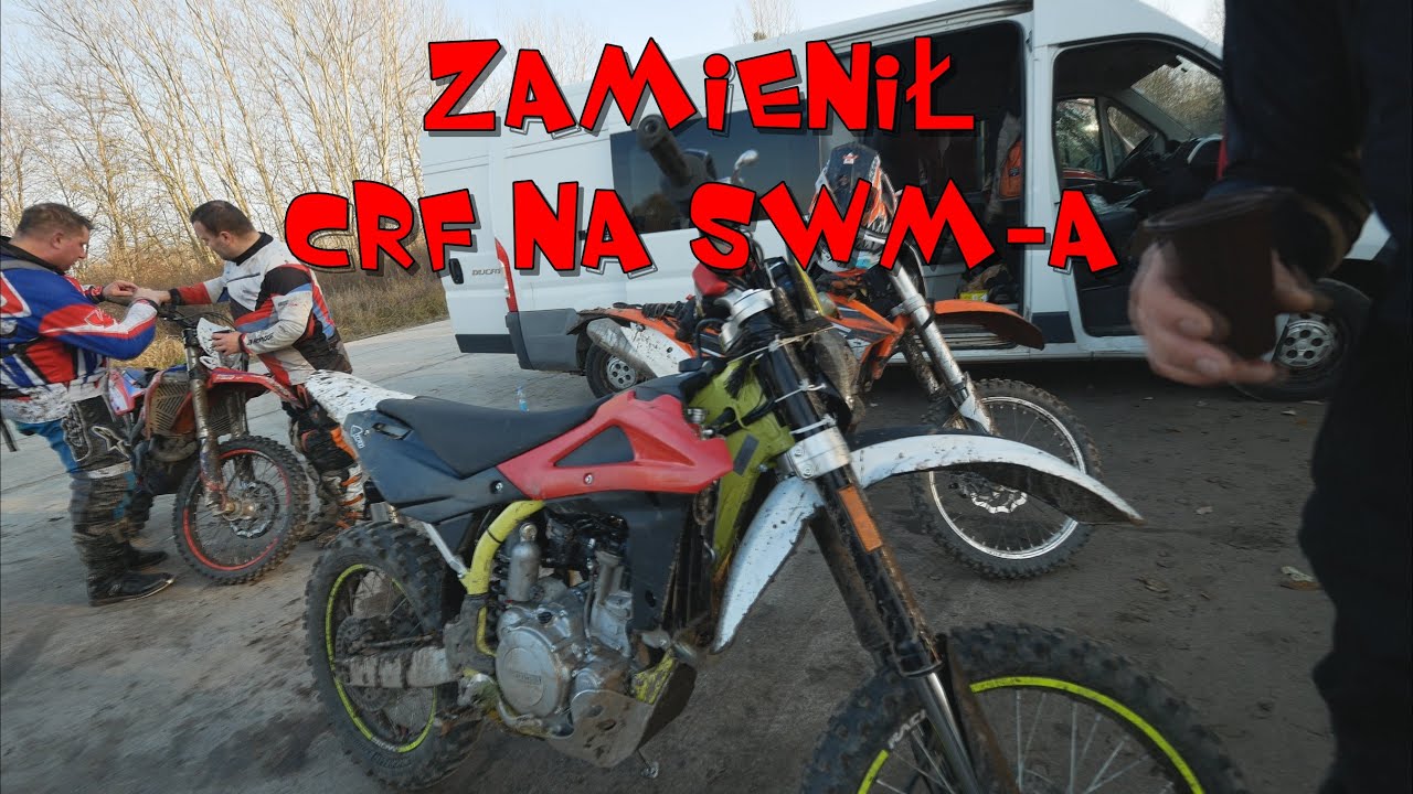 ZAMIENIŁ CRF NA SWM ! PIERWSZY RAZ SWM 300 CZY WARTO KUPIĆ !?