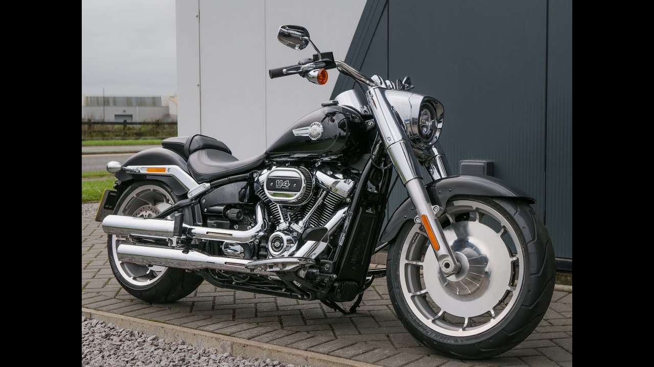 2023 Harley-Davidson FLFBS Fat Boy 114 in Vivid Black