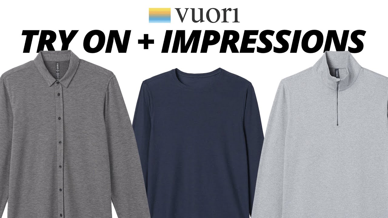 Vuori Clothing Haul Unboxing and Try-On - Is This Brand Worth The Hype?!