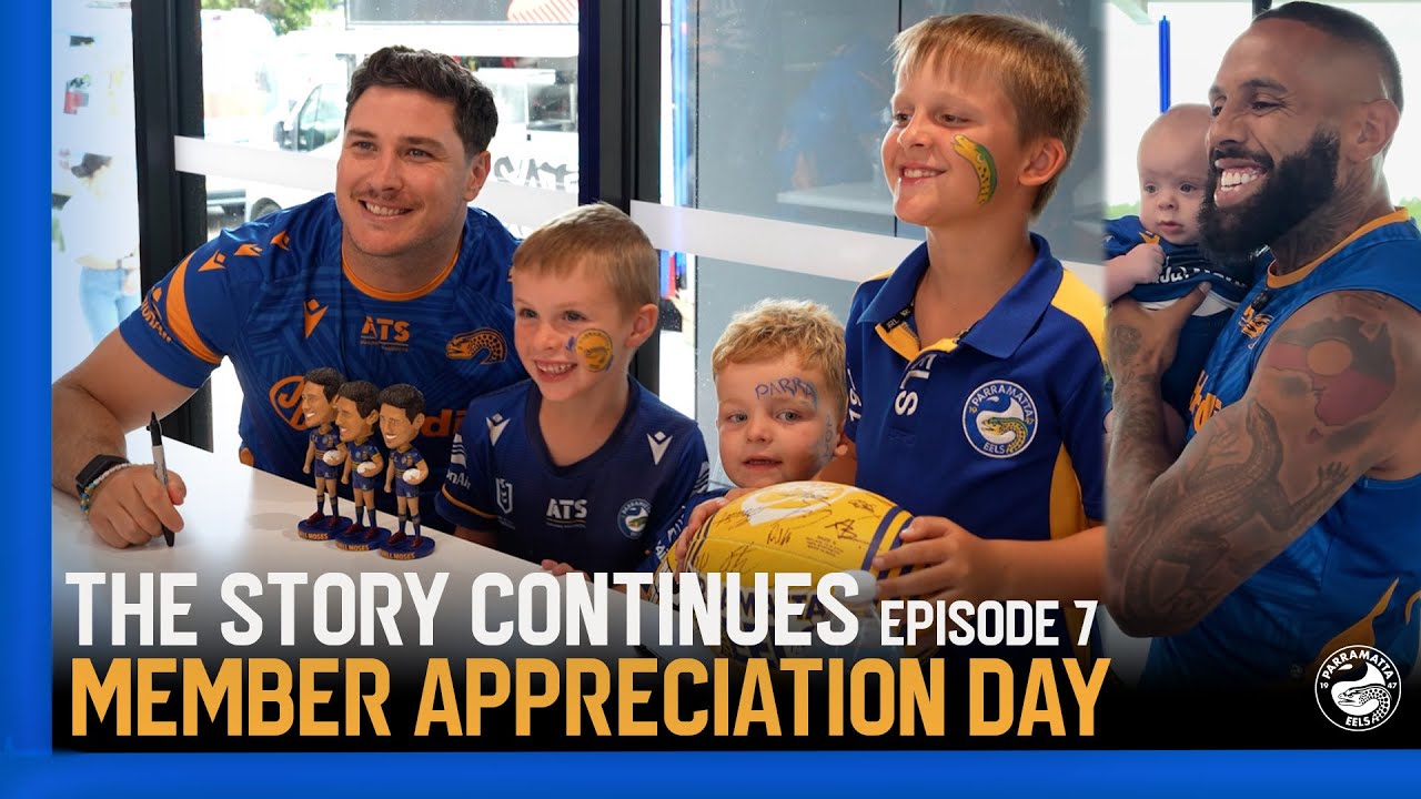 Addo-Carr mic'd up at Member's Appreciation Day 😂 BTS at Content Day 2 | Eels Pre-Season Vlog Ep 7