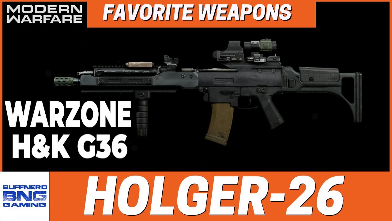 Holger-26 - Favorite Weapons - Call Of Duty Modern Warfare