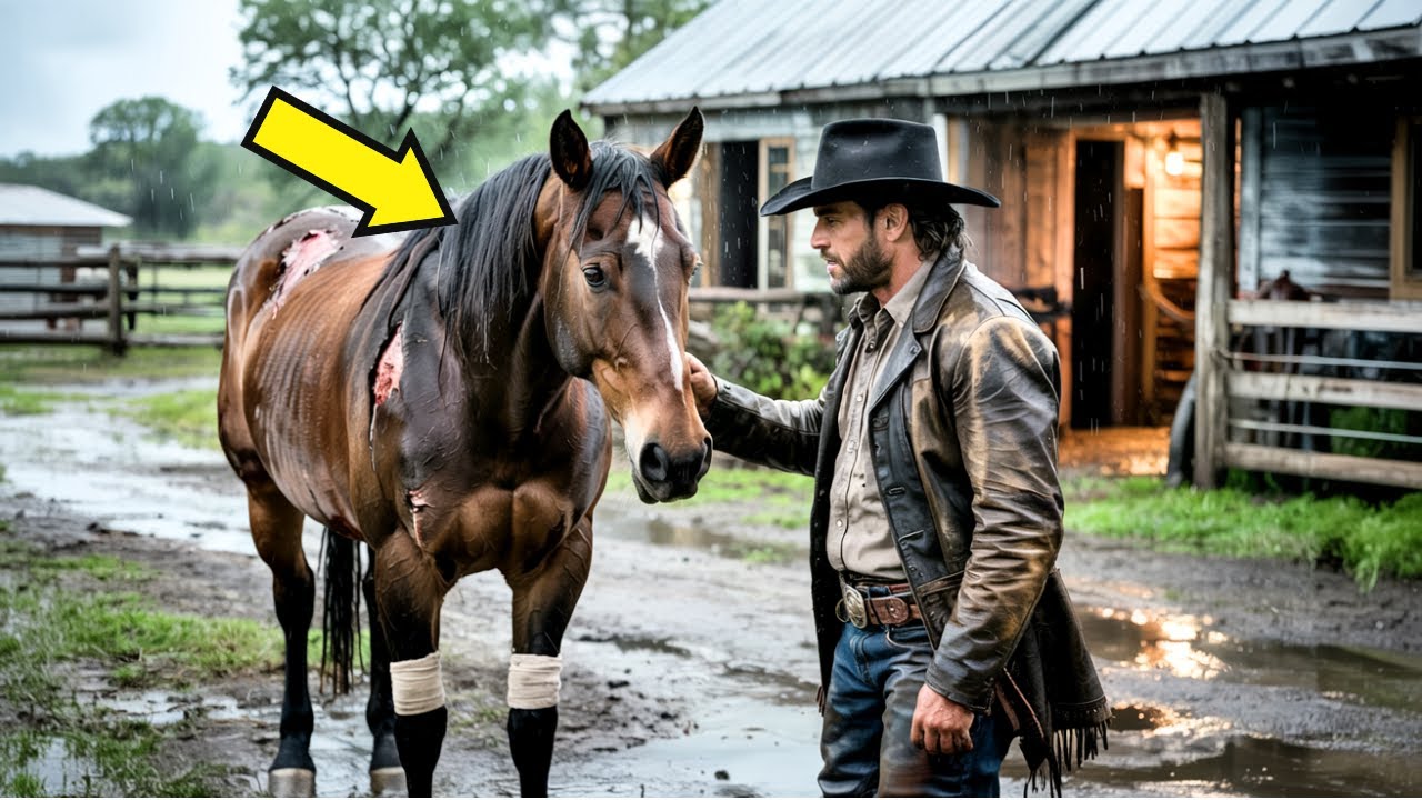 Injured Horse Begs Cowboy to Enter the Barn. He's Shocked by What Happens Next
