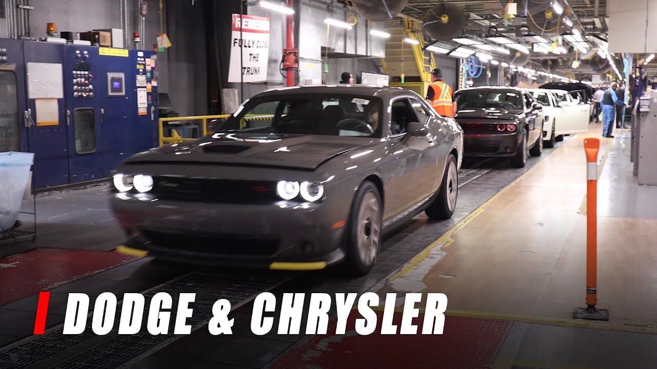 Final Dodge Challengers, Chargers And Chrysler 300s Roll Off The Production Line
