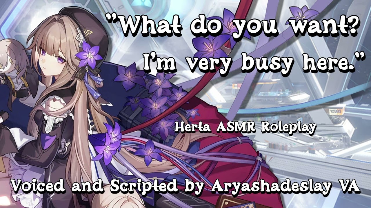 Asking Herta Some Questions: Herta ASMR Roleplay [F4A][Honkai Star Rail]