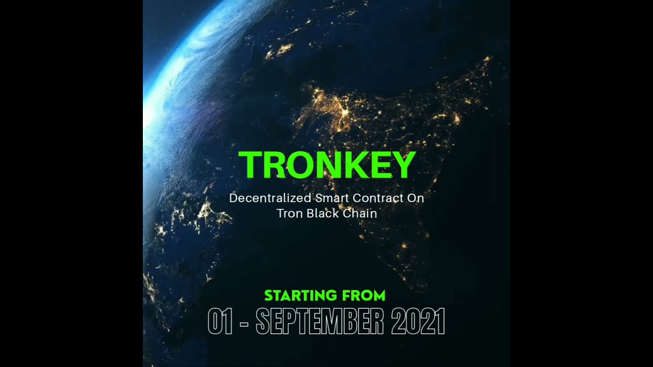 TRONKEY Joining 100 Tron Single leg income 102000 Tron