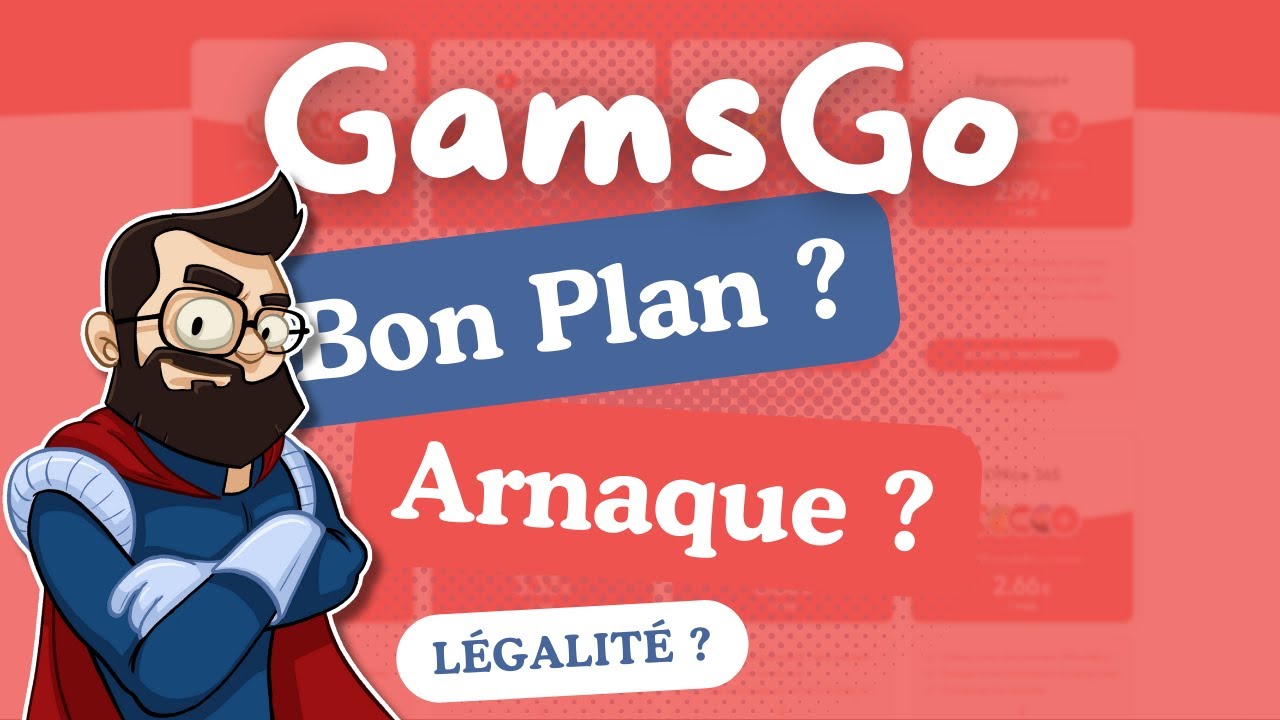 GamsGo : L'ULTIME BON PLAN ? | NETFLIX 5&euro; | Disney plus 2&euro; ...