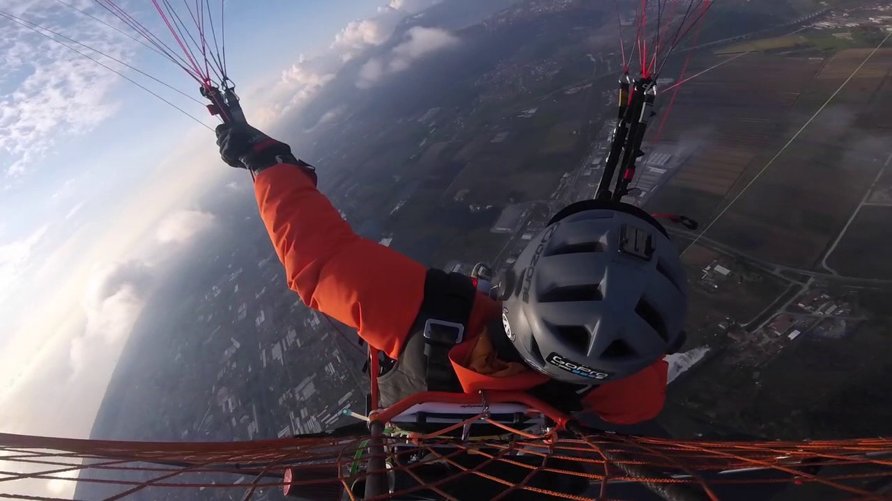 paramotor SAT on dudek snake 18
