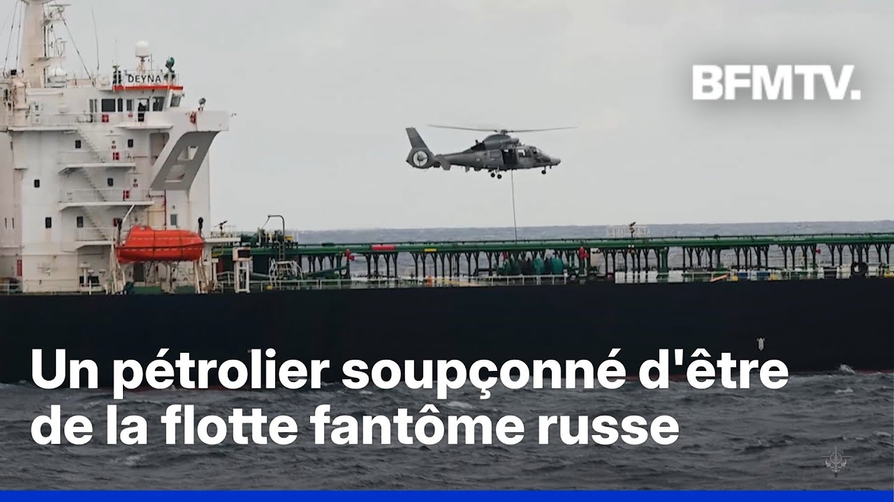 Un p&eacute;trolier soup&ccedil;onn&eacute; d'appartenir &agrave; la flotte fant&ocirc;me russe intercept&eacute; en M&eacute;diterran&eacute;e
