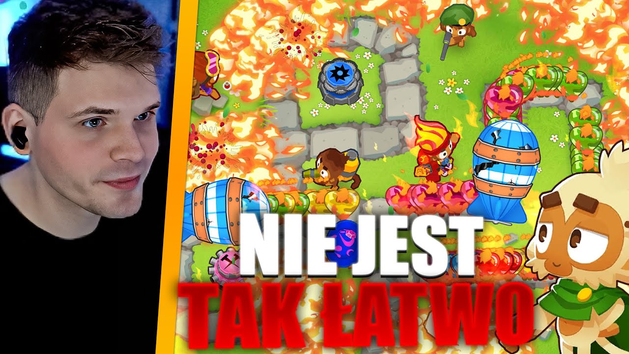 GUCIO I Bloons TD 6 I NIE JEST TAK ŁATWO! I NAJLEPSZE MOMENTY STRIMA #842