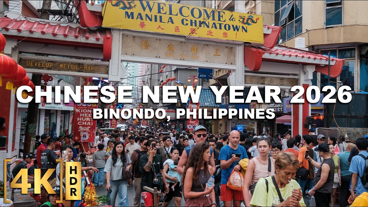 2026 CHINESE NEW YEAR in the World's OLDEST Chinatown! Binondo, Philippines | Fireworks & Drone Show