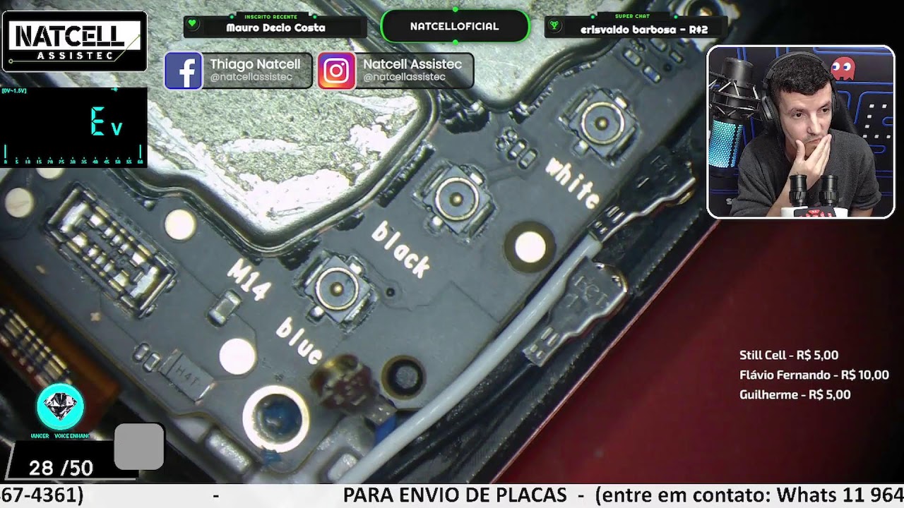 in Live NATCELL - TRABALHANDO! BOM DIA...
