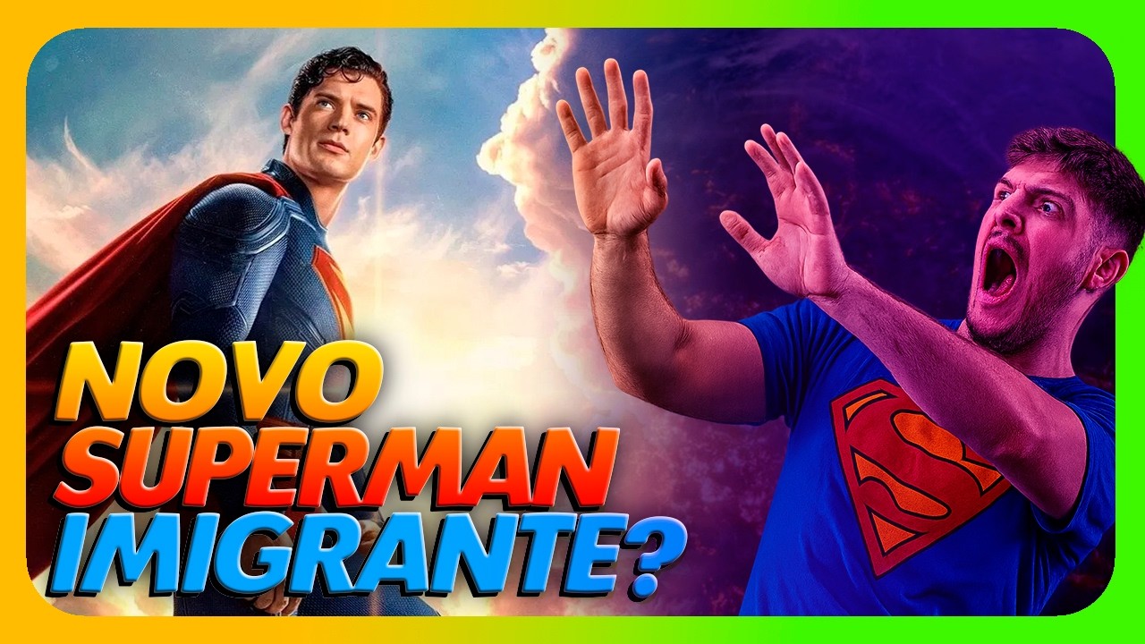 SUPERMAN IMIGRANTE? DEAN CAIN CRITICA JAMES GUNN E NOVA VERS&Atilde;O DO HER&Oacute;I