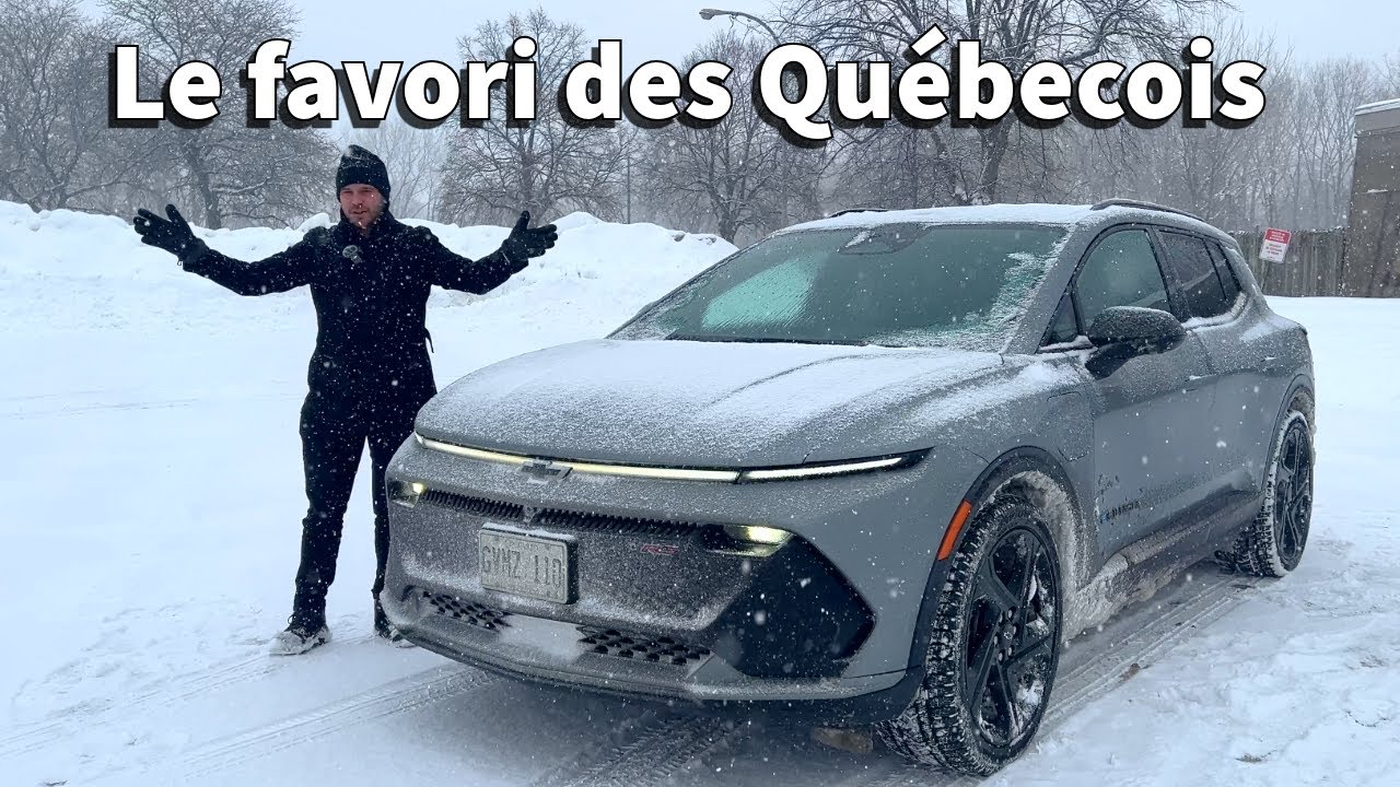 Essai HIVERNAL du Chevrolet Equinox EV!