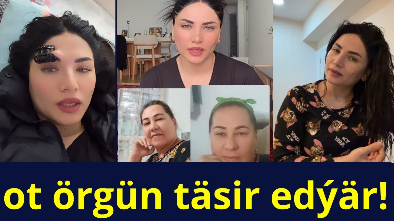 S&Auml;HRAŇ G&Ouml;RN&Uuml;NE DEGDILER! OT &Ouml;RG&Uuml;N DA&Yacute;ZALARA T&Auml;SIR ED&Yacute;&Auml;R! #turkmentiktok