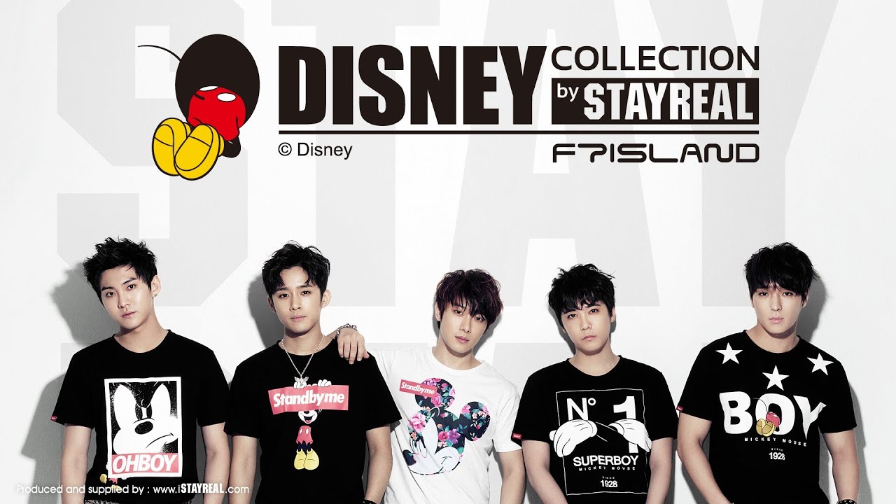 STAYREAL年度代言人FTISLAND 演繹全新Disney系列，7/4登場！