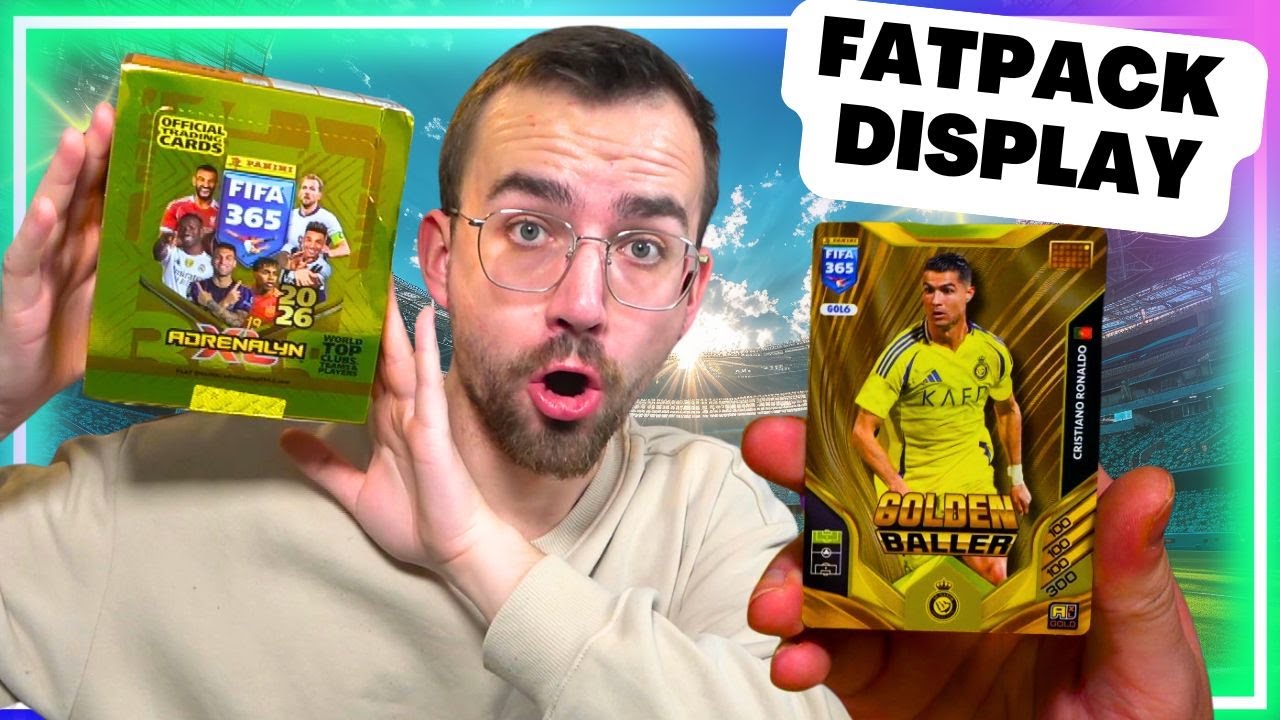 OMG! DIESE PACKS SIND VERRÜCKT! 😱🔥 PANINI FIFA 365 2026 Adrenalyn XL FATPACK DISPLAY