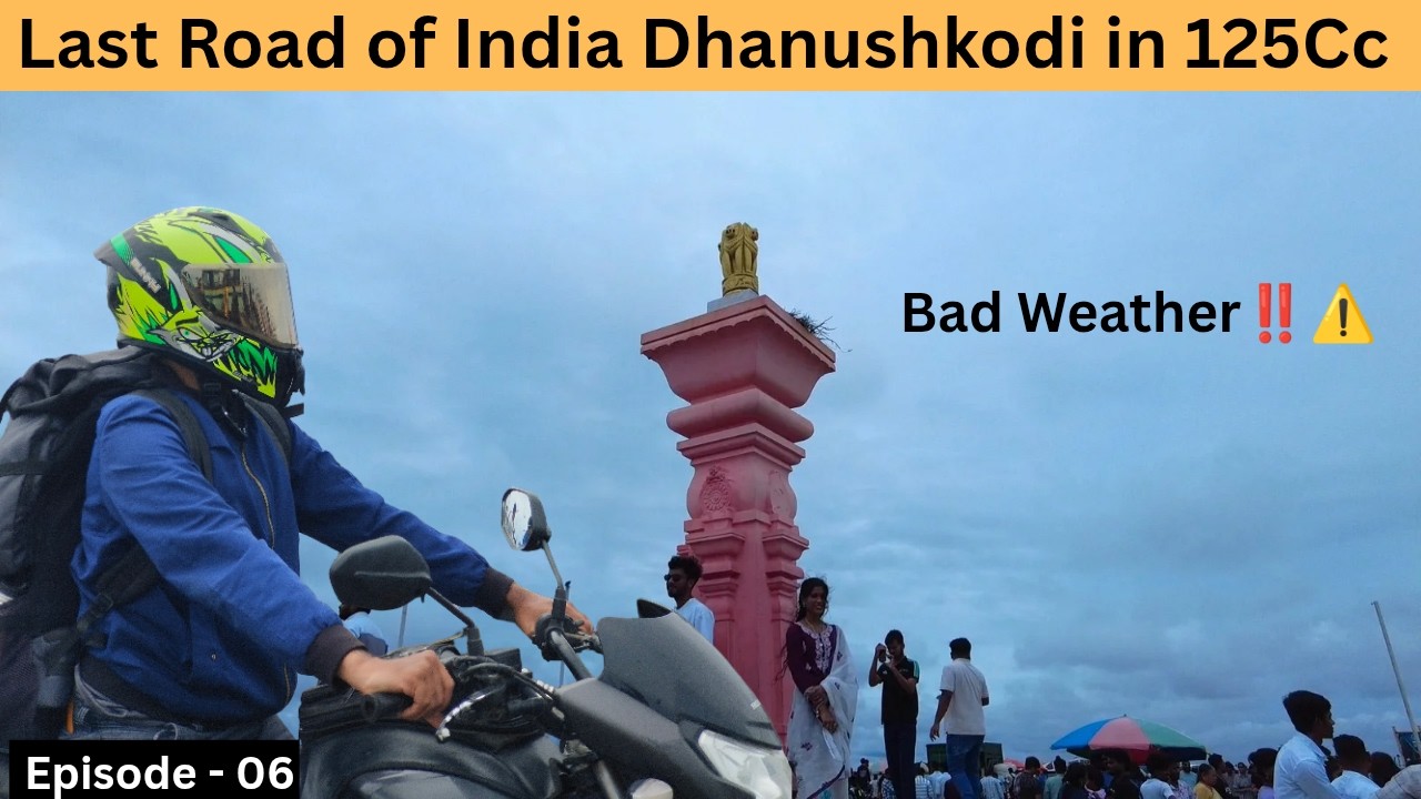 Places to visit in Rameshwaram and Dhanushkodi in bike Hindi | Travel Anyway