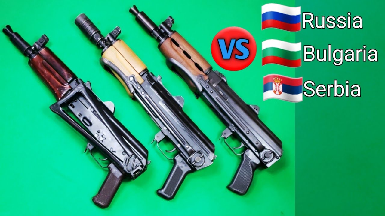 اهم الفروق بين الكرينكوف الروسي aks74u و البلغاري ar-sf و اليوغسلافي m-92