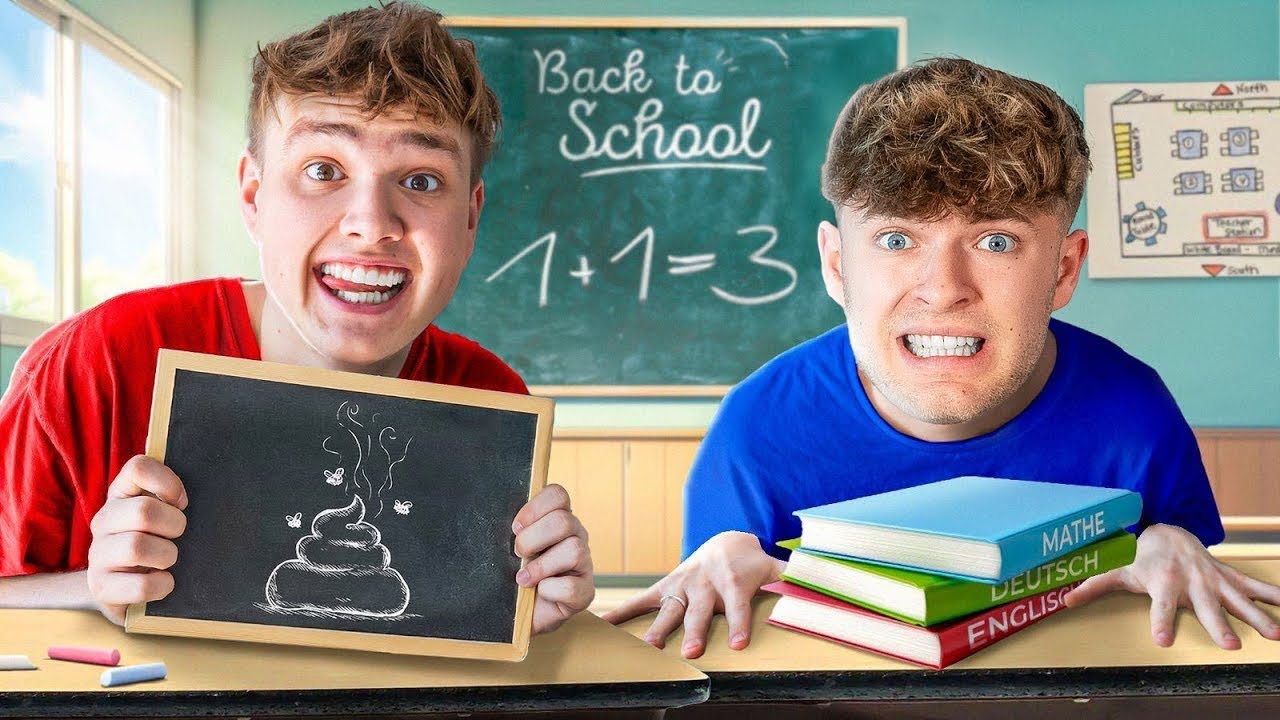 WIR sind zu DUMM für die 5. Klasse! 😭😂 (Blamage..)