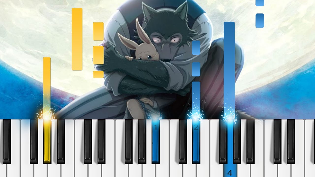 Beastars Opening - Wild Side - EASY Piano Tutorial