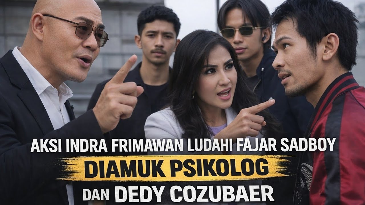 INDRA PANIK!!! AKSI INDRA FRIMAWAN LUDAHI FAJAR SADBOY DIAMUK PSIKOLOG DAN DEDY COZUBAER