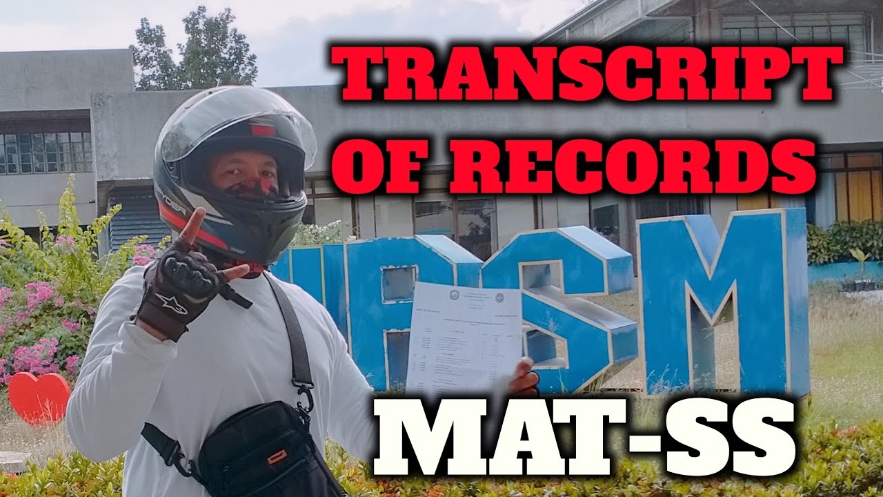 TRANSCRIPT OF RECORDS URS-MORONG #teacherberlin #berlintv #ursmorong