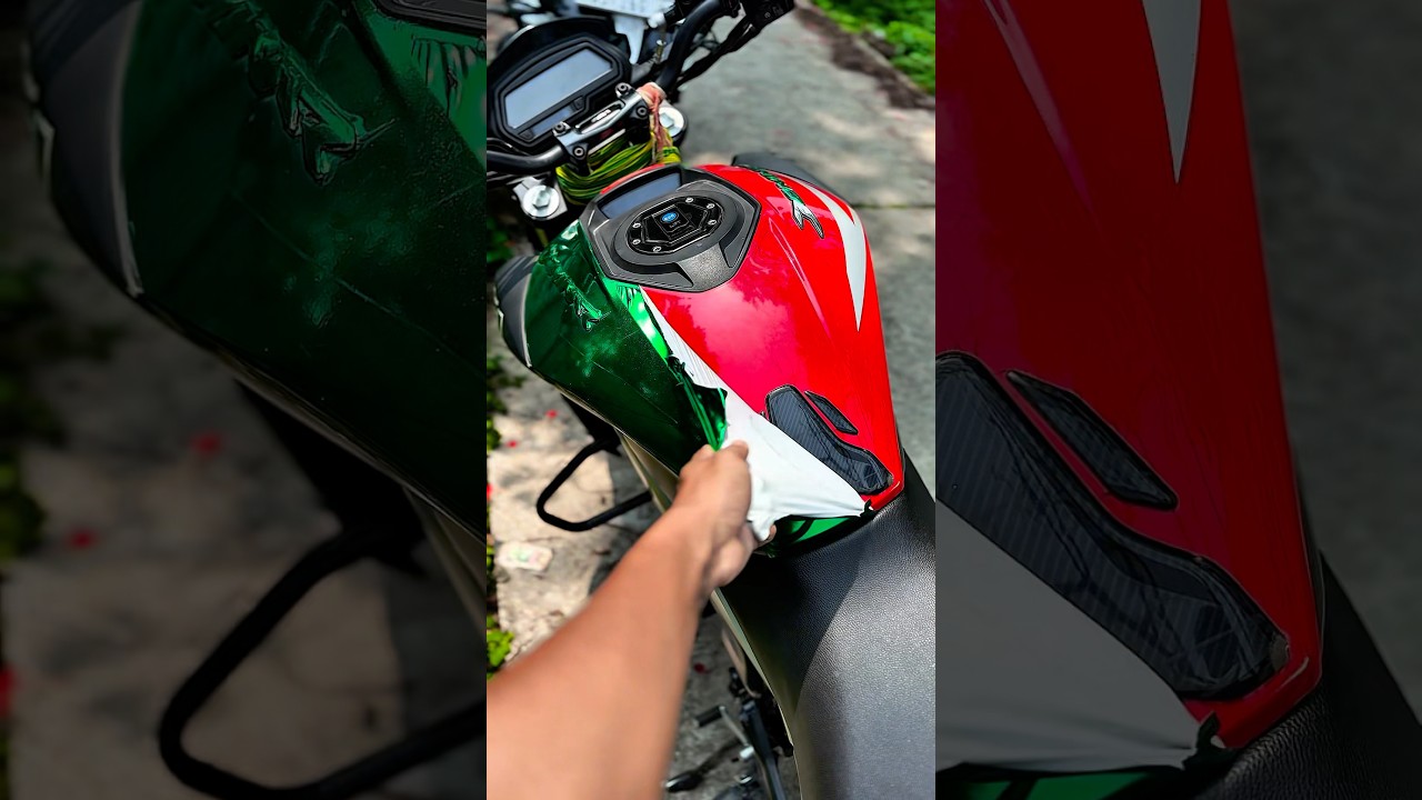 Dominar 250 wrapped | Dominar 250 modification