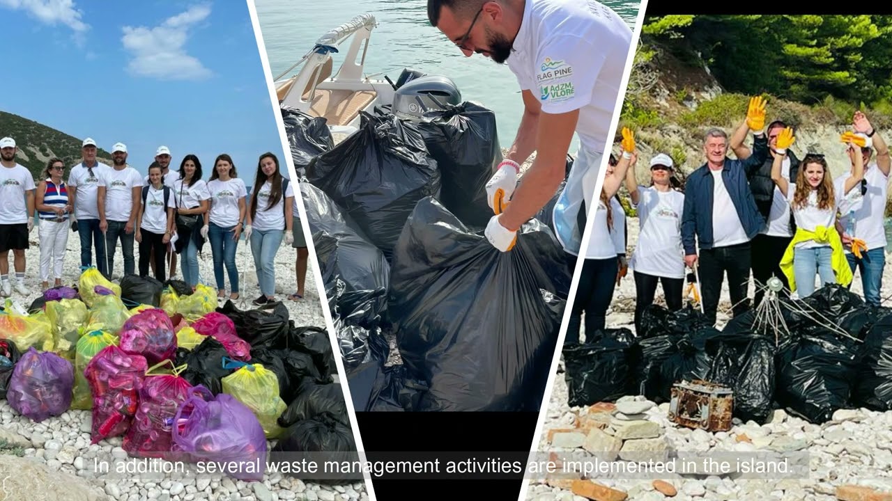 Restoring Sazan Island | Flag Pine | Sazan (Albania)