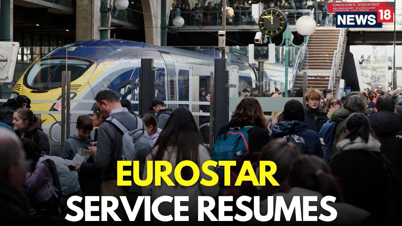 LIVE | Channel Tunnel Trains Resume After Power Fault Fix, Eurostar Warns of Ongoing Delays | N18G