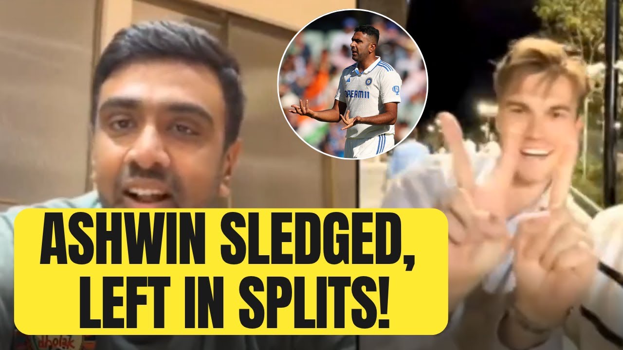 Australia fan unknowingly SLEDGES R Ashwin on a live stream - then folds hands to apologise