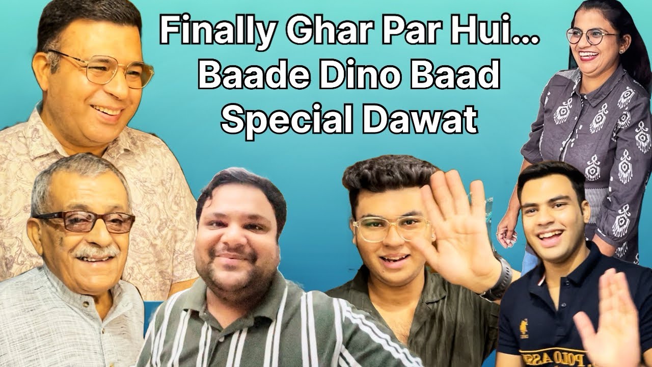 Sabke Reaction Ne Chura Liya Dil ❤️ ! New Dawat Recipes Vlog | Aayush Tandon Vlog