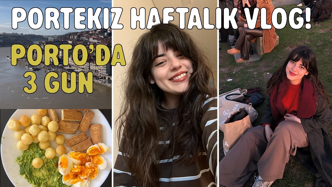 Porto’da 3 Gün | Haftalık Vlog 🇵🇹☕️