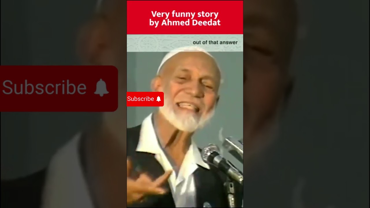 Impressive story by Ahmed Deedat #IslamicScholar#Daawah#Dawah#ComparativeReligion#InterfaithDialogue