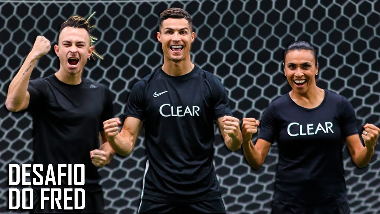 O MAIOR DESAFIO DA HISTÓRIA COM CRISTIANO RONALDO E MARTA