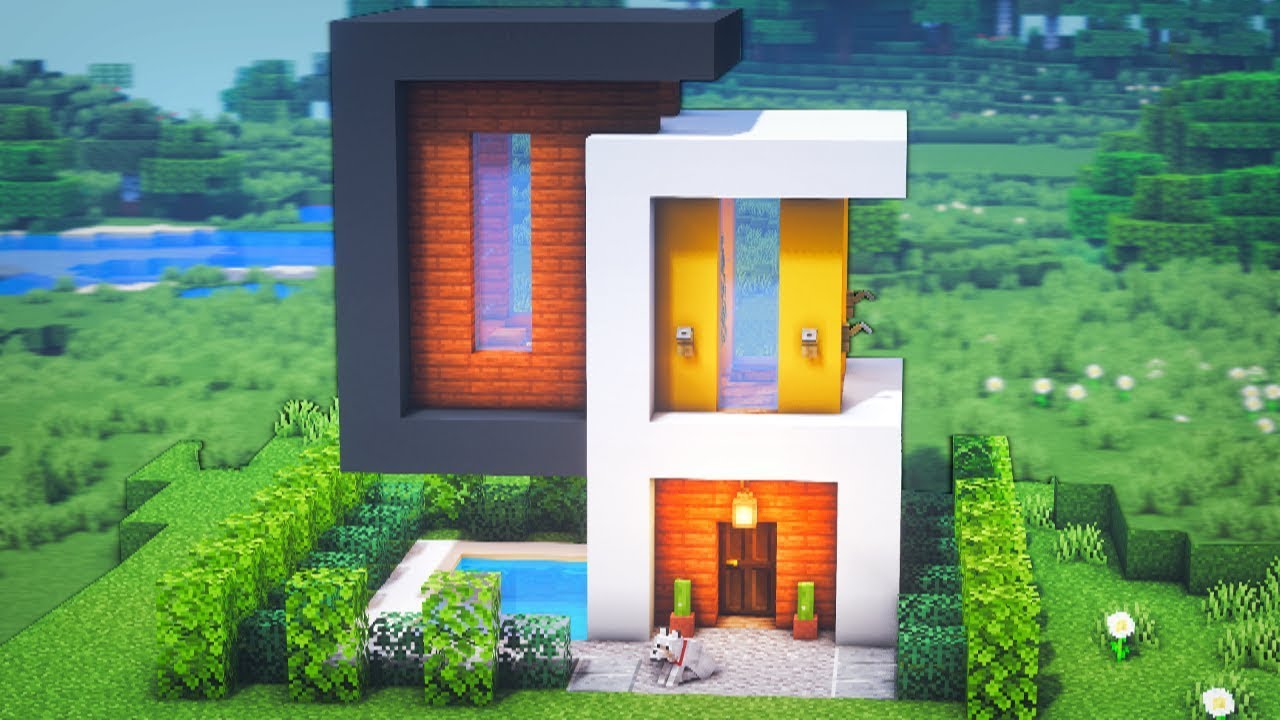 Minecraft Modern Ev Yapımı