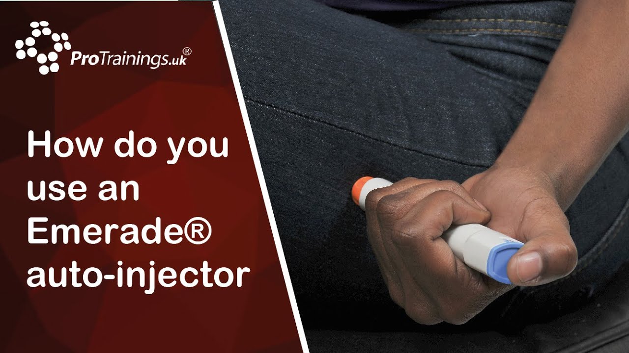 How do you use an Emerade® auto-injector