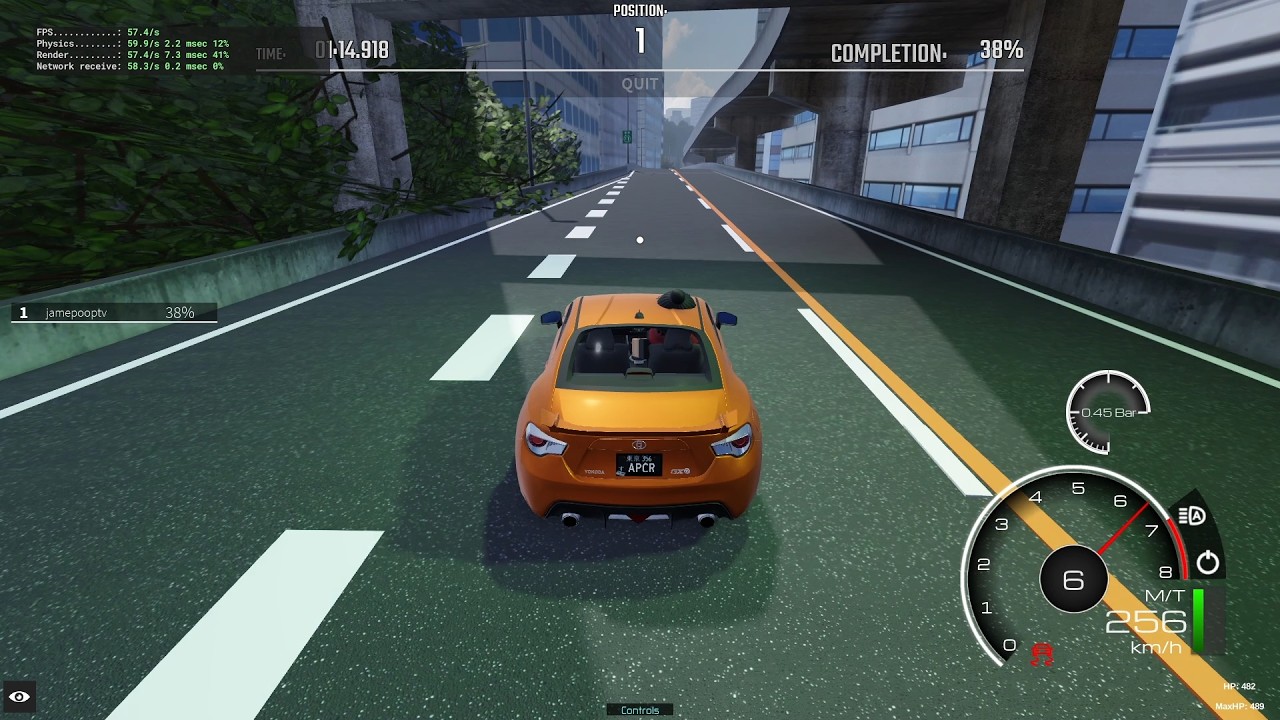 C1 Clockwise Loop - Toyota GT86 - 3:07.409 | Midnight Racing: Tokyo