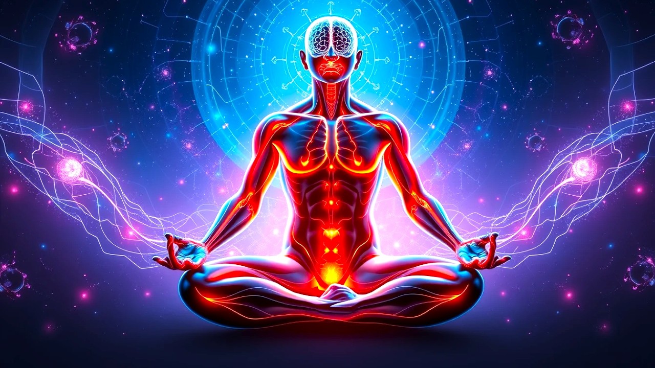 432hz + 528hz + 963hz - Stress and Anxiety | Spiritual Awakening, Whole Body Renewal
