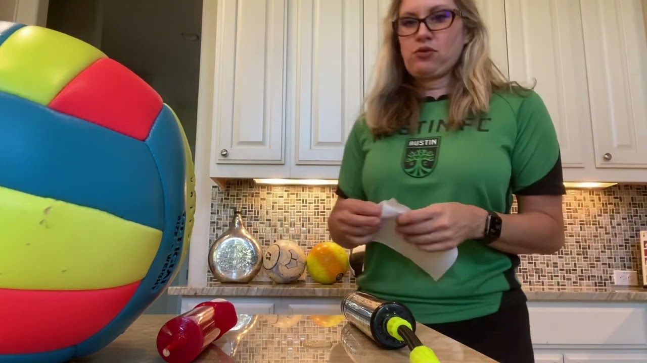 Repair Soccer Ball & Volleyball Punctures with this product. NO GUESSING.