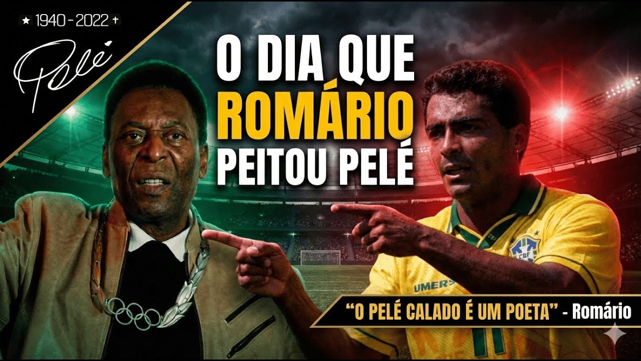O Dia que Romário Peitou Pelé (