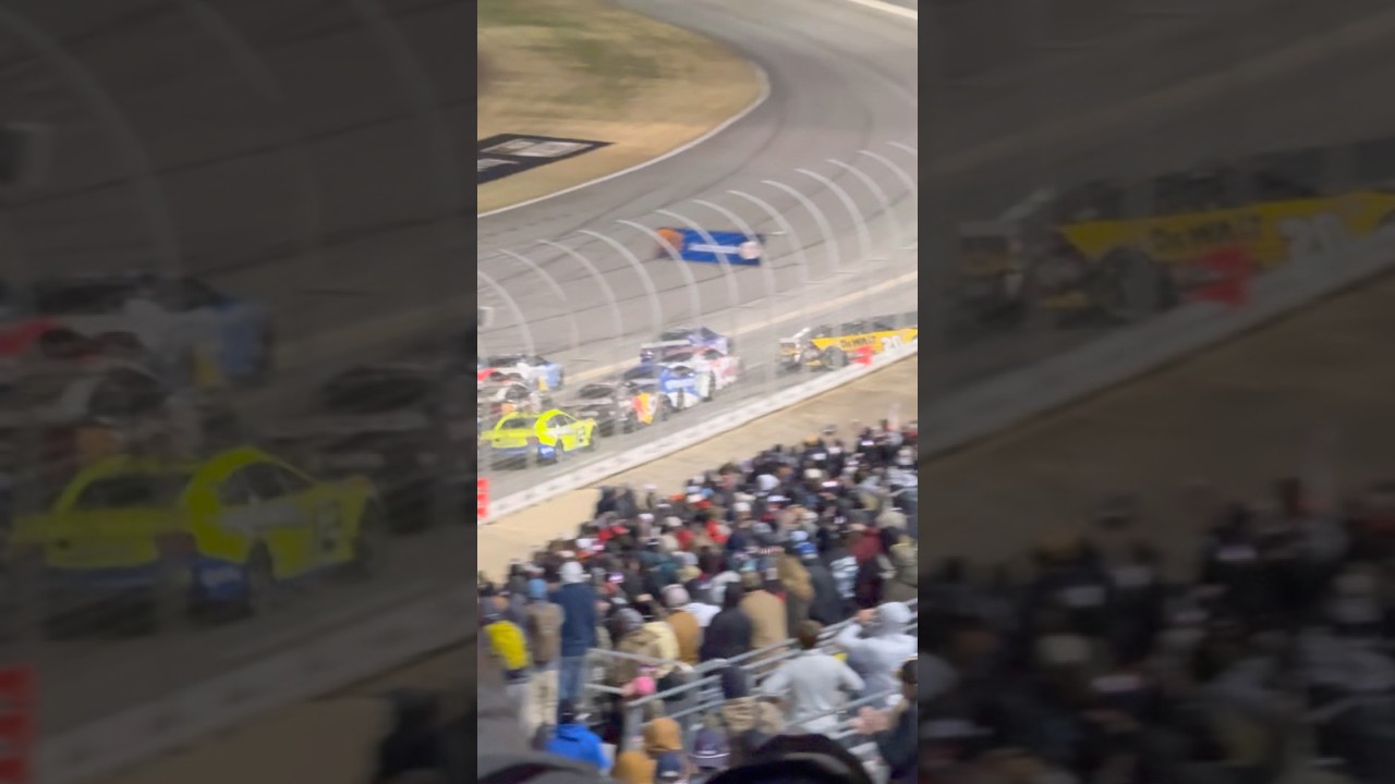 Christopher Bell gets Wrecked by Carson Hocevar - 2026 NASCAR Cup Series Autotrader 400