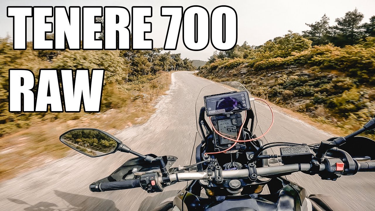 🏍️YAMAHA TENERE 700 - KEMALPAŞA BAYINDIR ARASI DAĞ YOLLARI - POV & RAW - Kısım 2