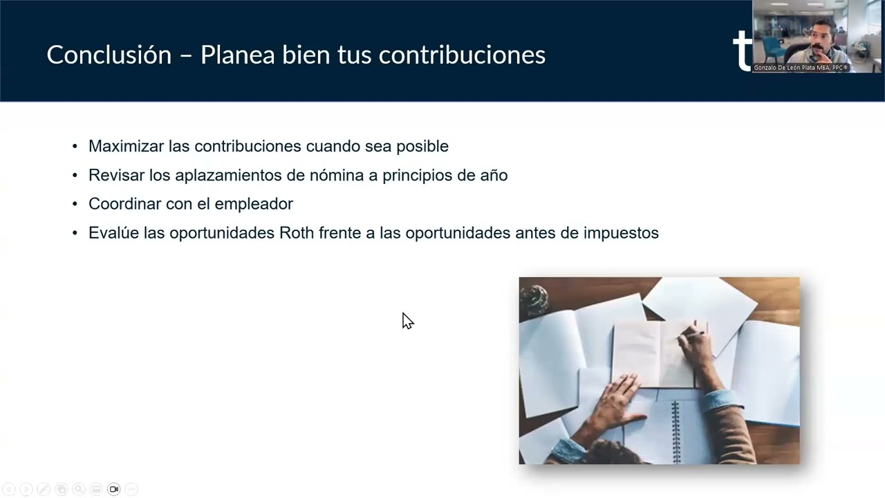 Actualizaciones clave de planificación financiera para 2026