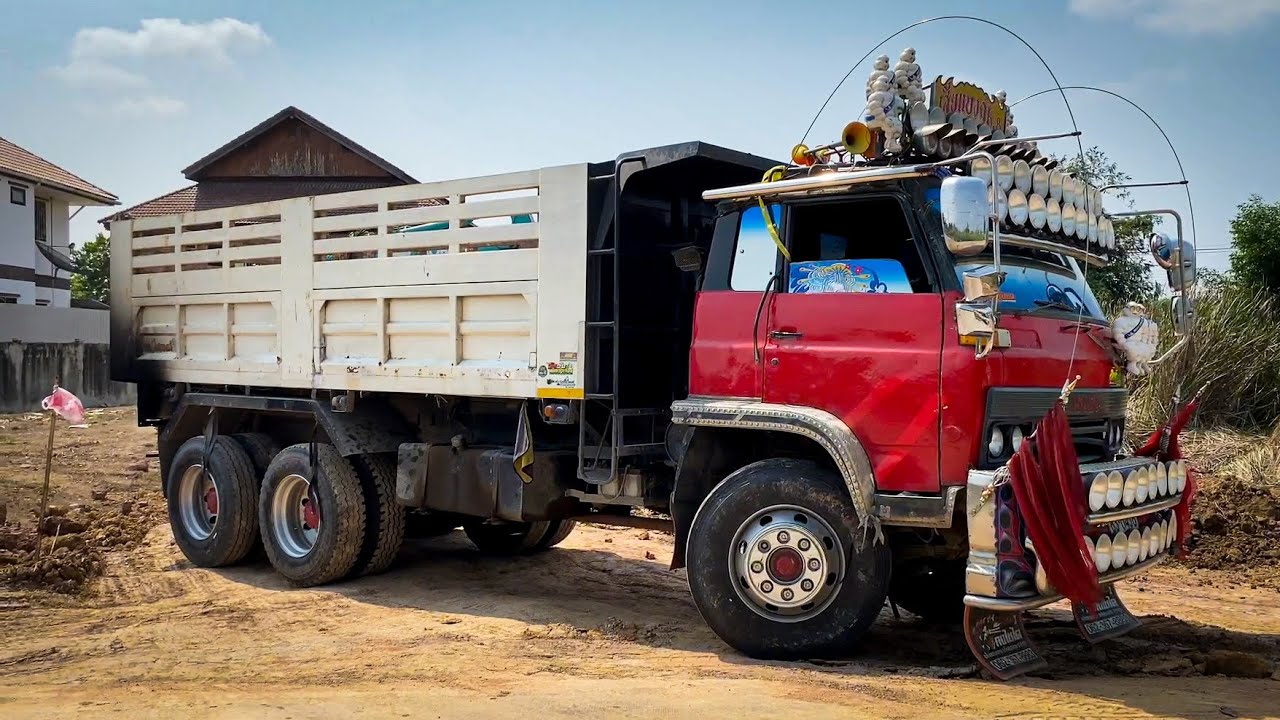 ตำนานรุ่นพ่อร็อกกี้ อิซูซุจัมโบ้ พลังเครื่อง6HK 300 รถทีมงานเสี่ยแบงค์คลอง8