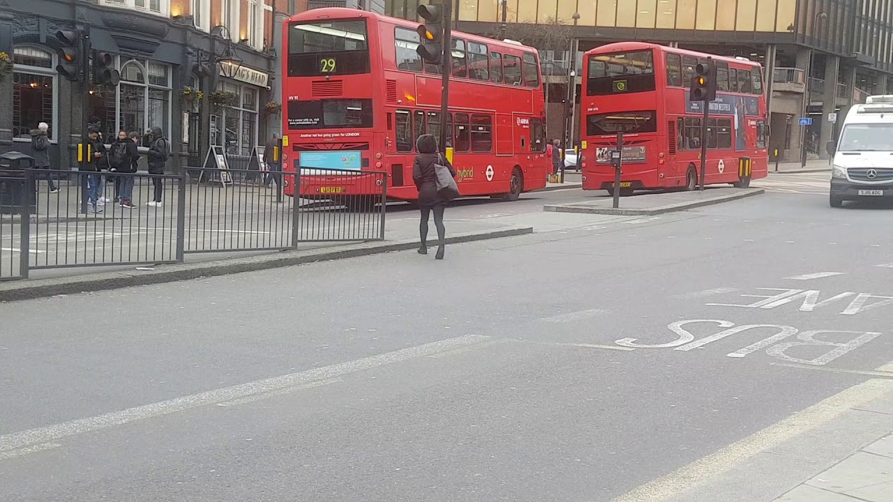 Buses At Wood Green Station 3rd January 2019