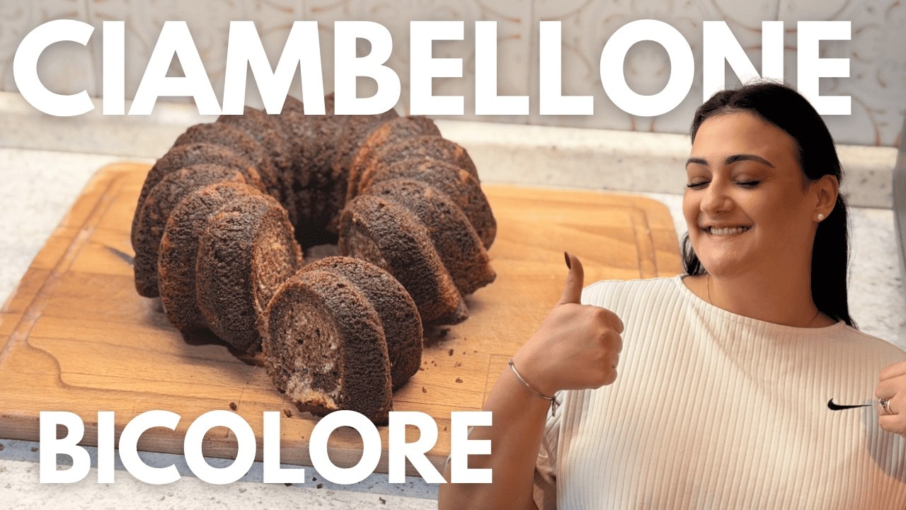 Il CIAMBELLONE BICOLORE più soffice di sempre? Devi Provarlo! 🍰✨ | LaCucinadelPump