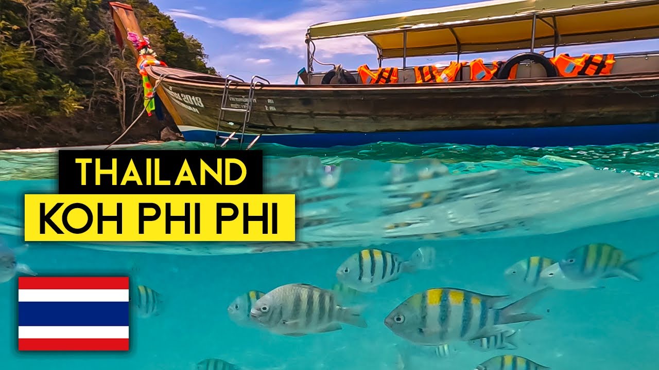 Maya bay, Bamboo Island, Pi Ley Lagoon, Monkey Island Thailand 🇹🇭 Vlog 7 Op reis #phiphi