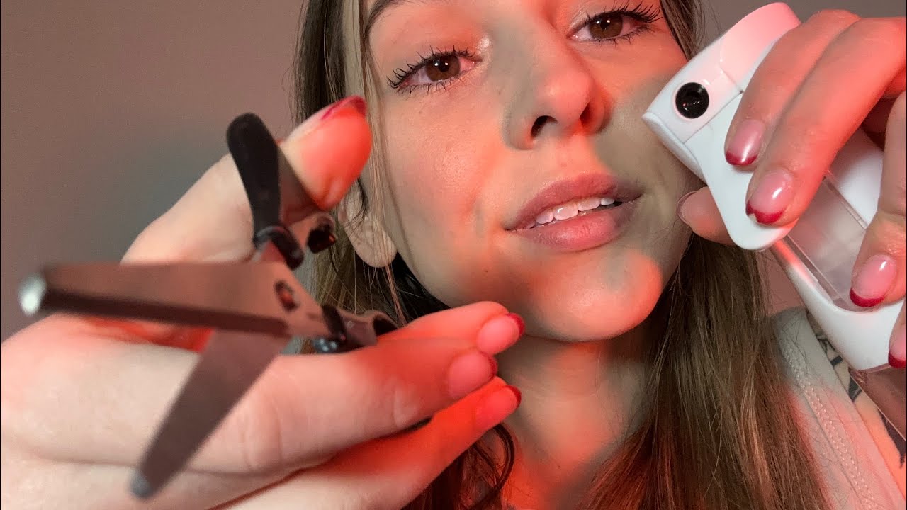 ASMR Fast and Aggressive Hair Cut ✂️