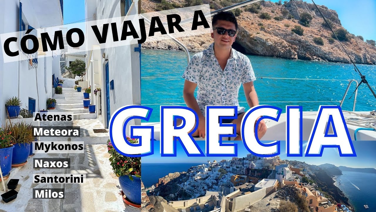 10 días en Grecia, costos | Mykonos Santorini Atenas Meteora Naxos Milos