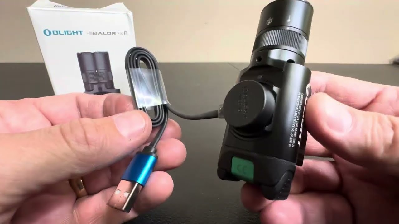 Обзор тактического фонаря OLIGHT Baldr Pro R 1350 люмен с магнитной зарядкой через USB